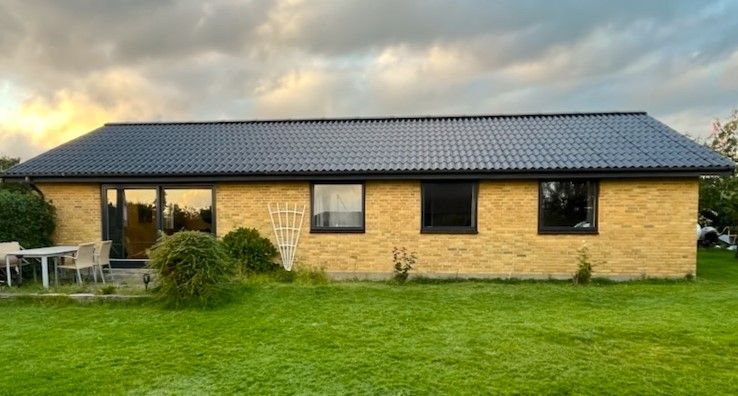 Montering af nye B7 tagplader i 4550 Asnæs 