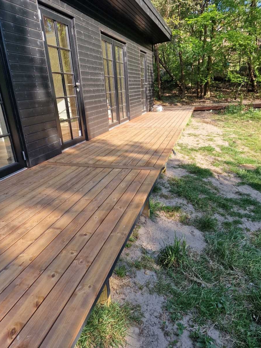 Opbygning af ny Træterrasse ved Anneks i Odsherred Kommune 